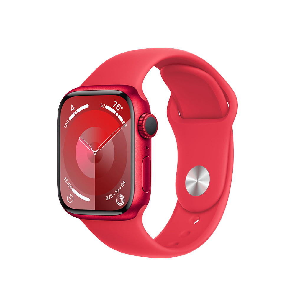 Apple Watch Series 9 GPS 41mm Red S/M Sport Band