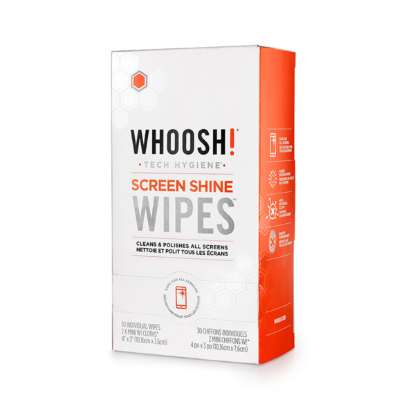 Whoosh Shine GO Wipes