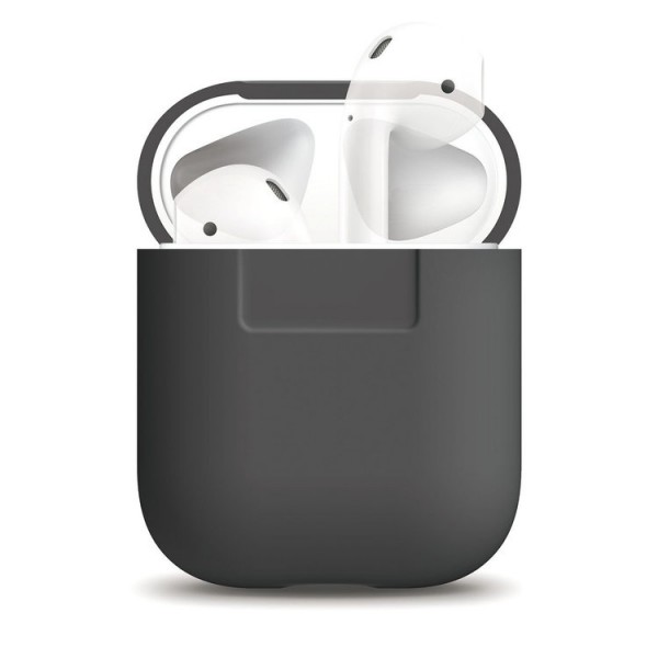 Airpods Silicone case Dark Gray