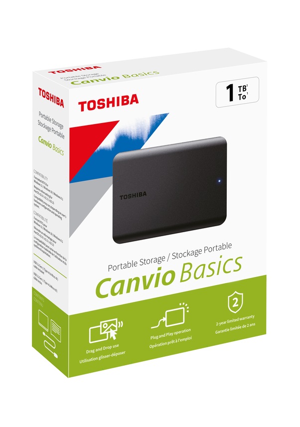 Toshiba Canvio Basics 1TB