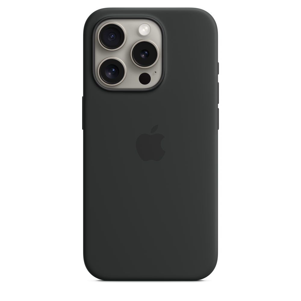 iPhone 15 Pro sílikonhulstur með MagSafe