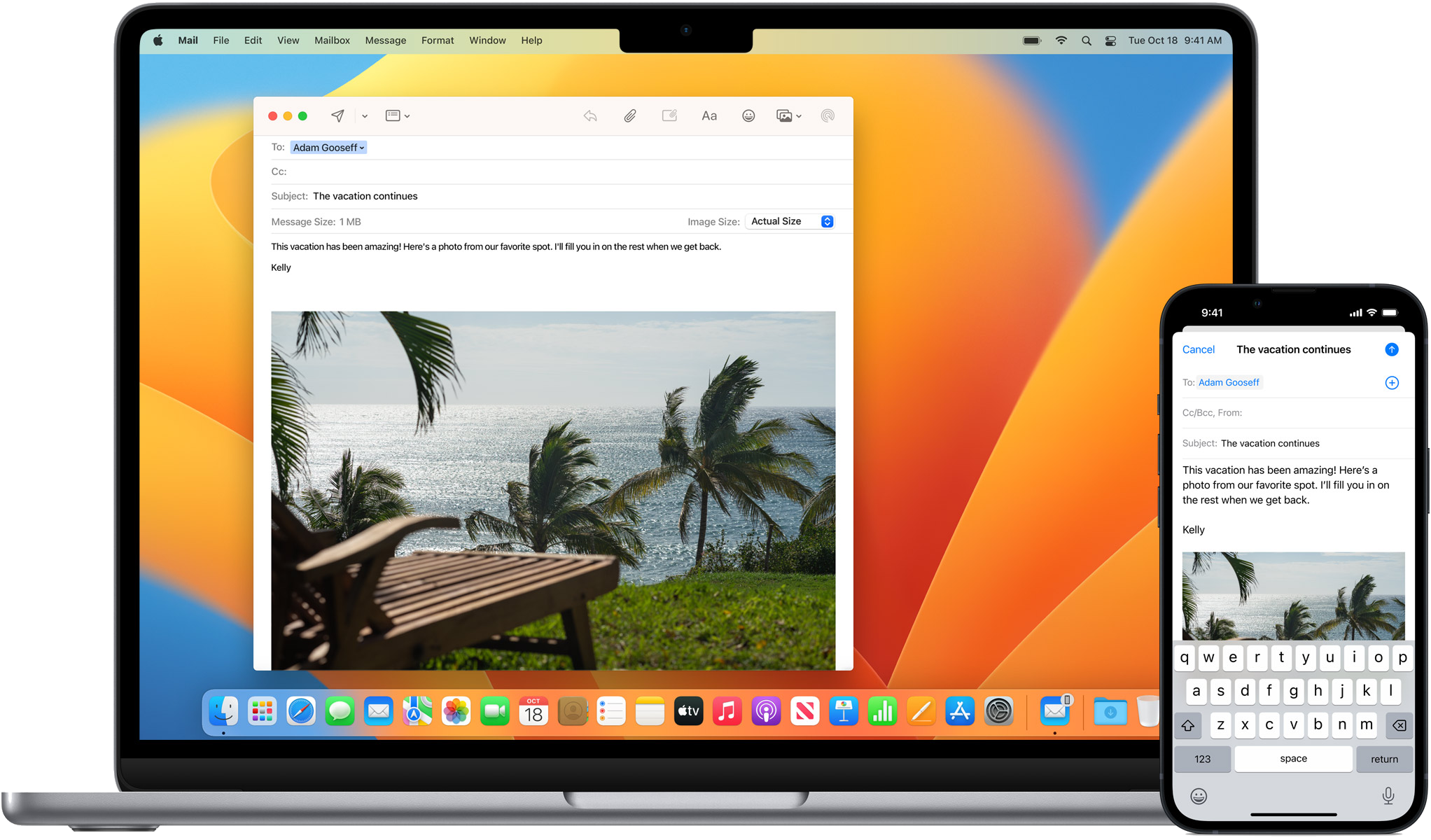 Byrjaðu á einu tæki, kláraðu í öðru